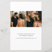 De de weduwfoto van de begroting sparen de Datum (Achterkant)