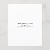 De de weduwfoto van het manuscript van de begrotin flyer (Achterkant)