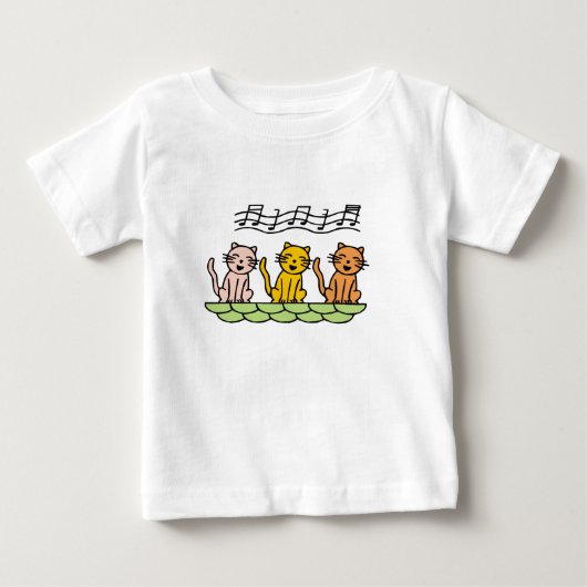 De de zingende T-shirts en Giften van Katten (Voorkant)