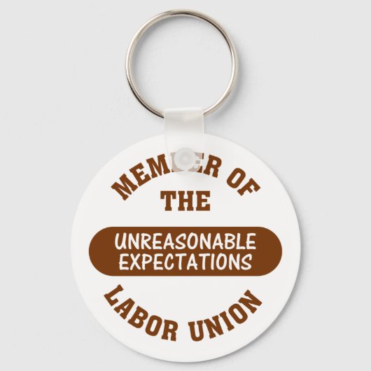 De deadline van dit project is volstrekt onredelij sleutelhanger (Voorkant)