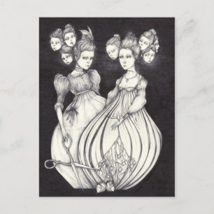De Deadlock Sisters en de Nightbird Briefkaart