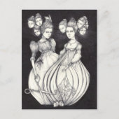 De Deadlock Sisters en de Nightbird Briefkaart (Voorkant)