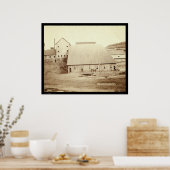 De Deadwood Reduction Works SD 1890 Poster (Keuken)