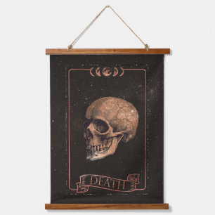 De Death Tarot Kaart Hangend Wandkleed