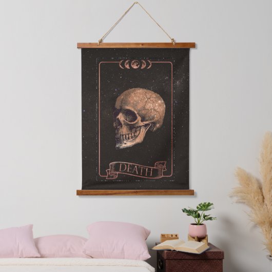 De Death Tarot Kaart Hangend Wandkleed (Slaapkamer)