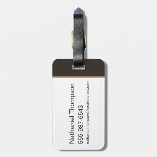 De Deathly Hallows-mantel, toverstaf en steen Bagagelabel (Achterkant verticaal)