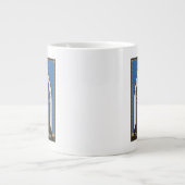 De Deathly Hallows-mantel, toverstaf en steen Grote Koffiekop (Voorkant)