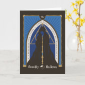 De Deathly Hallows-mantel, toverstaf en steen Kaart (Gele Bloem)