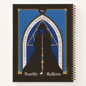 De Deathly Hallows-mantel, toverstaf en steen Notitieboek (Achterkant)