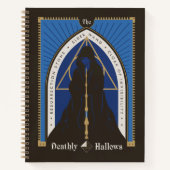 De Deathly Hallows-mantel, toverstaf en steen Notitieboek (Voorkant)