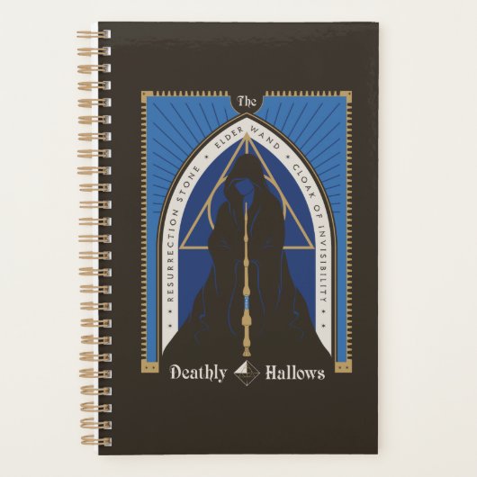De Deathly Hallows-mantel, toverstaf en steen Planner (Voorkant)