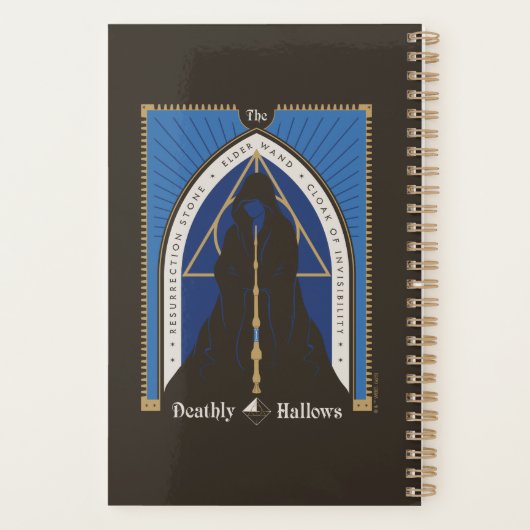 De Deathly Hallows-mantel, toverstaf en steen Planner (Achterkant)