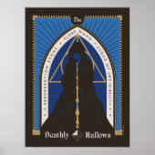 De Deathly Hallows-mantel, toverstaf en steen Poster (Voorkant)