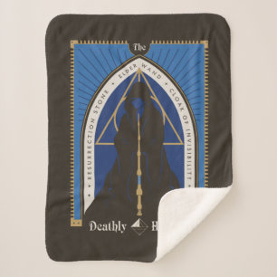 De Deathly Hallows-mantel, toverstaf en steen Sherpa Deken