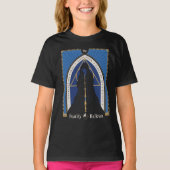 De Deathly Hallows-mantel, toverstaf en steen T-shirt (Voorkant)