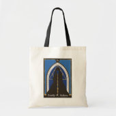De Deathly Hallows-mantel, toverstaf en steen Tote Bag (Voorkant)