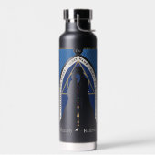 De Deathly Hallows-mantel, toverstaf en steen Waterfles (Links)