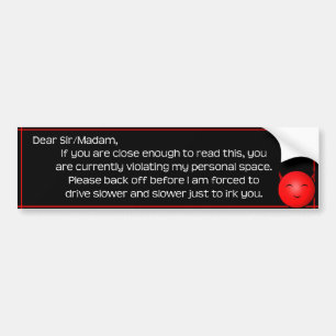 De Debil Bumpersticker #1