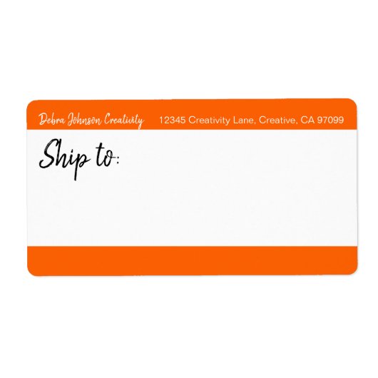 De debra Professional Classic Modern Stripes Etiket (Voorkant)