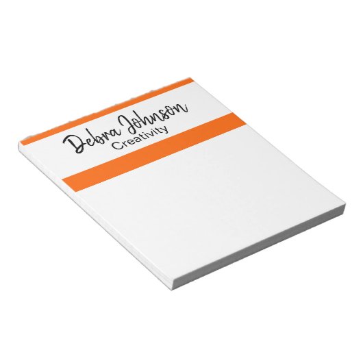 De debra Professional Classic Modern Stripes Notitieblok (Schuin)