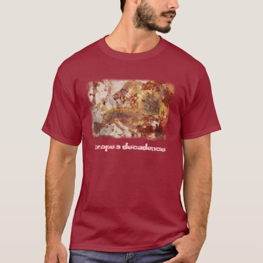 De decadentie van Europa T-shirt (Voorkant)