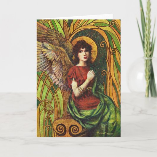 De decoratieve Kaart van de Groeten van het (Voorkant)