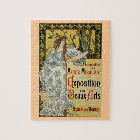 De decoratieve kunst legpuzzel (Verticaal)