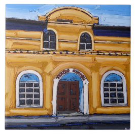 De decoratieve Teatro Carmen-tegel Tegeltje