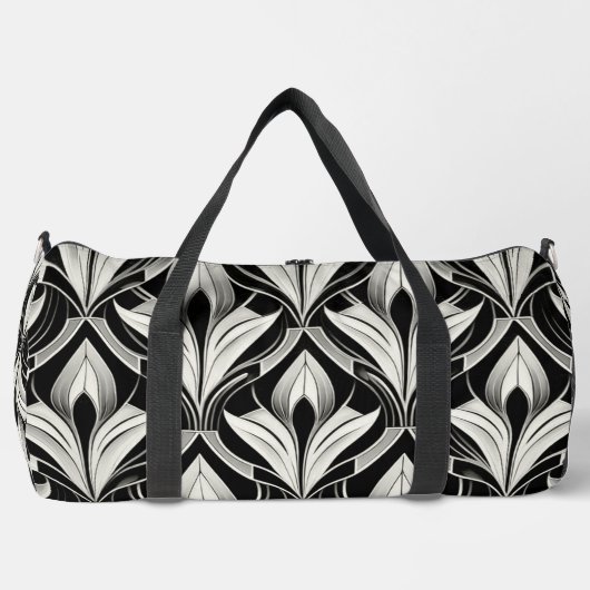 De decoratieve zwart-wit plunjezak (Voorkant)