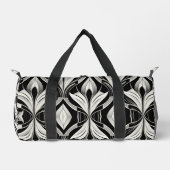 De decoratieve zwart-wit plunjezak (Voorkant)