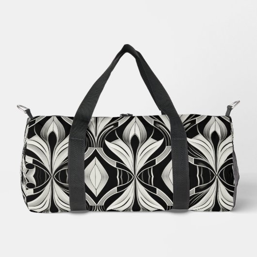 De decoratieve zwart-wit plunjezak (Voorkant)