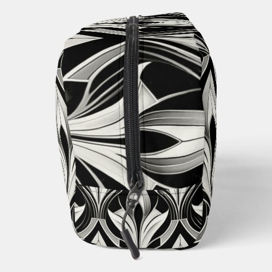 De decoratieve zwart-wit toilettasje (Rechts)