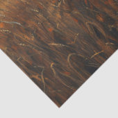 De decoupage van de klok van de vogelverschrikker tissuepapier (Detail)