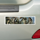 De Dedaagse Fresco op de Altarwand van de Sisti Bumpersticker (Op auto)