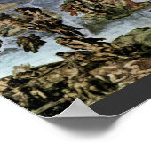 De Dedaagse Fresco op de Altarwand van de Sisti Poster (Hoek)