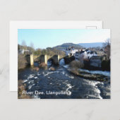 De Dee in Llangollen Briefkaart (Voorkant / Achterkant)