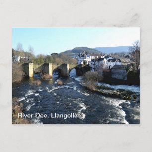 De Dee in Llangollen Briefkaart