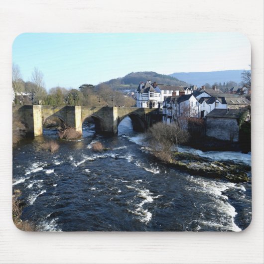 De Dee in Llangollen Muismat (Voorkant)