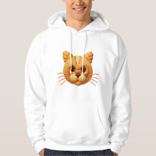 De Deeg-Thuis Kat: Whimsieke Brood Kitty Hoodie