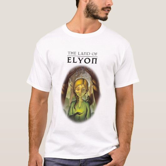De deelstaat Elyon | Donkere heuvels splitsen T-shirt (Voorkant)