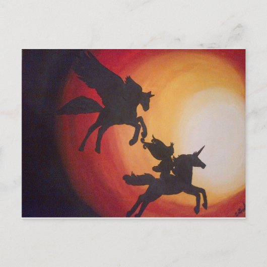 De deelstaat Fantasy Briefkaart (Voorkant)
