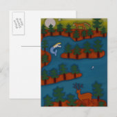 De deelstaat One Duizand Islands 2007 Briefkaart (Voorkant / Achterkant)