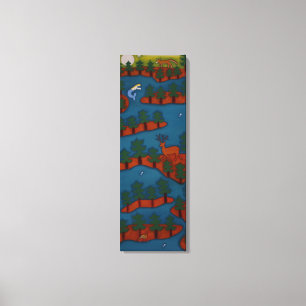 De deelstaat One Duizand Islands 2007 Canvas Afdruk