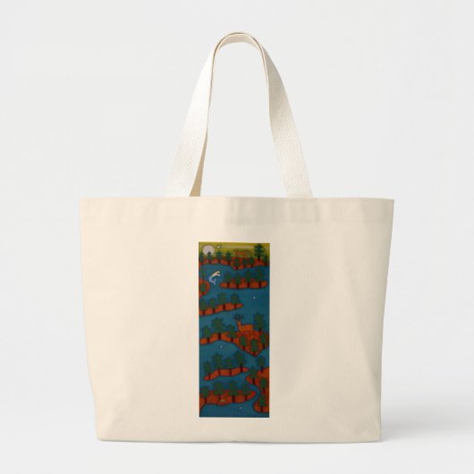 De deelstaat One Duizand Islands 2007 Grote Tote Bag (Voorkant)