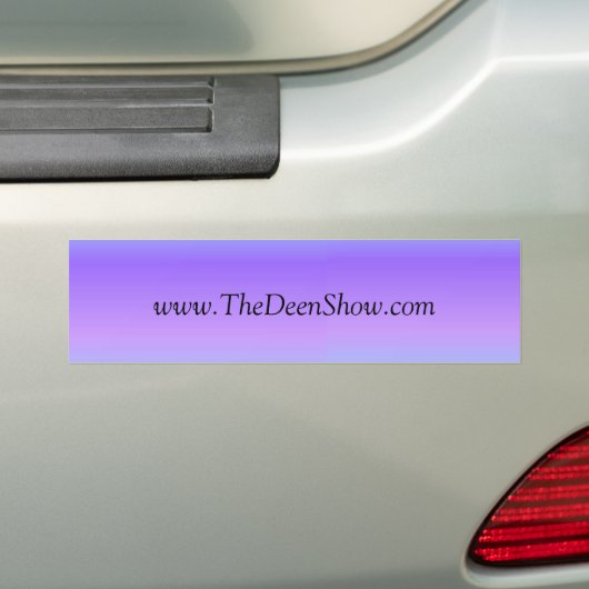 De Deen Show Bumpersticker (Op auto)