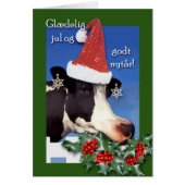 De Deense kerstman Glaedelig jul met Koe (Voorkant)