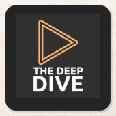 De Deep Dive Stubby houder Kartonnen Onderzetters (Voorkant)