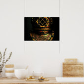 De DEEP draaien Poster (Keuken)