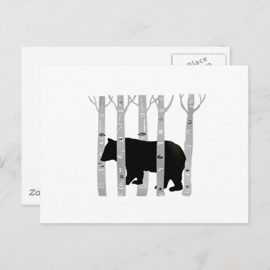 DE DEEP FOREST BRIEFKAART (Voorkant / Achterkant)