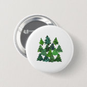 DE DEEP FOREST RONDE BUTTON 5,7 CM (Voorkant /achterkant)